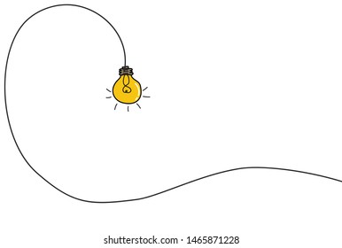 flat lamp. vector illustration. Various forms of lamp design