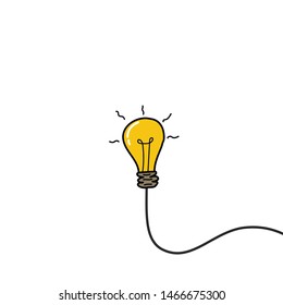 flat lamp. vector illustration. Various forms of lamp design