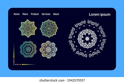 Mandala Chat Stock Vectors Images Vector Art Shutterstock