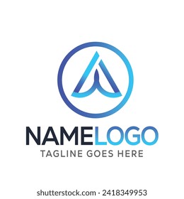 flaches Design-Logo