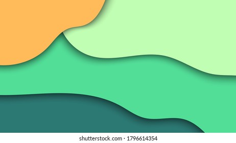 flat lay multicolor abstract background vector illustration best for background, poster and banner design