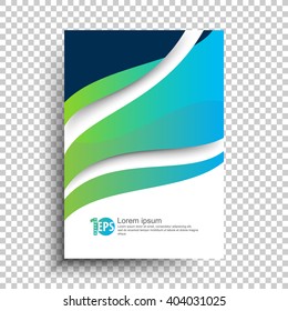 flat layout corporate concept trendy material background. eps10 vector