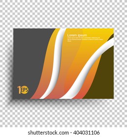 diseño plano concepto corporativo fondo de material de moda. vector eps10