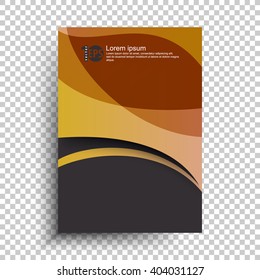 flat layout corporate concept trendy material background. eps10 vector