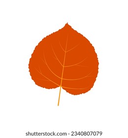 Flat leaf icon silhouette. Filled leaf glyph.