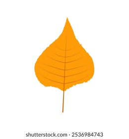 Flat leaf icon silhouette. Filled leaf glyph.