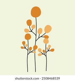 flat leaves vector illustration design. Eps. 10