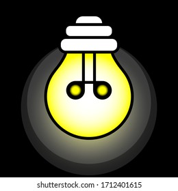 flat light icon. suitable for your design needs