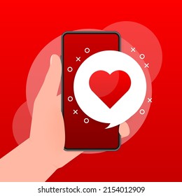 Plano como smartphone para diseño de marketing. Icono para el diseño de aplicaciones móviles. Burla de Smartphone. Internet móvil, medios sociales