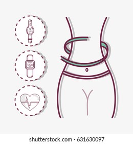 flat line concept toned body fitness
