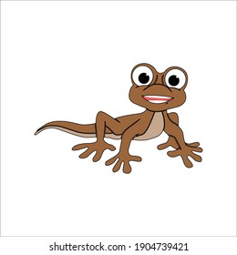 Diseño de animales con icono de línea plana
