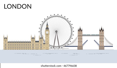 Tower Bridge Cartoon Hd Stock Images Shutterstock