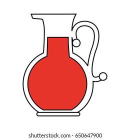 Flat line jug design