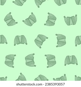 Ropa de punto plana sin costura. Adecuado para fondos, papel pintado, telas, textiles, papel de envoltura, materiales impresos y muchos más. Vector modificable.