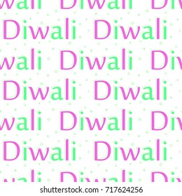 flat line pattern Diwali festival of lights  vector
