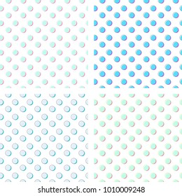 flat line in pea pattern vector
