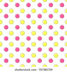 flat line in pea pattern vector
