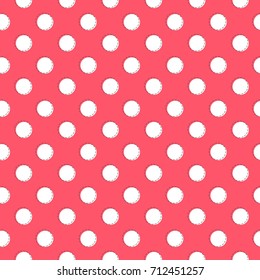 flat line in pea pattern vector
