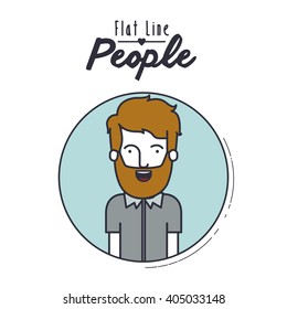 flat line people design 
