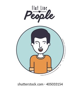 flat line people design 