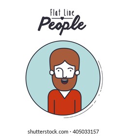 flat line people design 