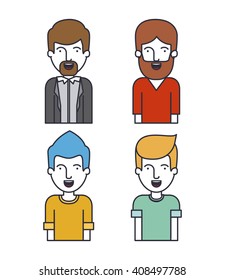 flat line people design 