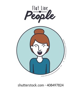 flat line people design 