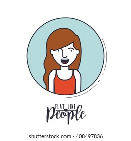 flat line people design 