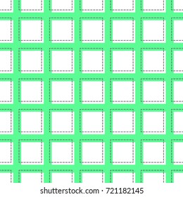 flat line square pattern vector
