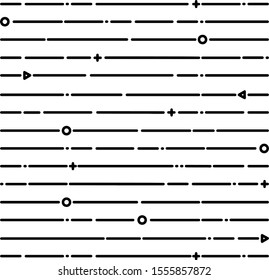 Flat line style background resource