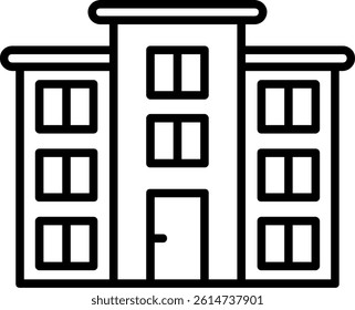 Flat Line Vector Icon Design