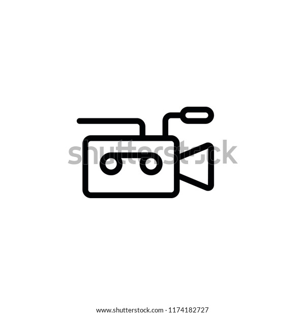 Flat Line Video Camera\
Icon