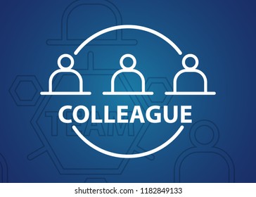 Flat Linear Abstrac Illustration Related of Communication, Relationship of Stakeholders, Partnership and Team Work. Resources Allocation Line Icon. memory allocation icon