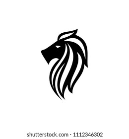 FLAT LION HEAD LOGO