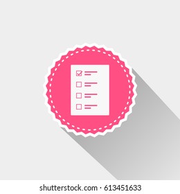 flat list icon