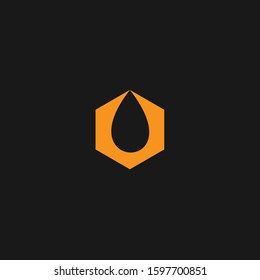 flat logo design template elements
