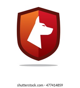 Flat Logo of Dog Protection