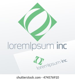 Flat logo for Ecology, Cosmetic, Pharmacy and Medicine activity