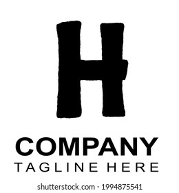 Flaches Logo, Vektorgrafik für Unternehmen und Sammlung