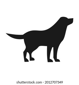 flat logos with pet shop Vector Logo 