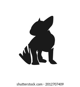 flat logos with pet shop Vector Logo 