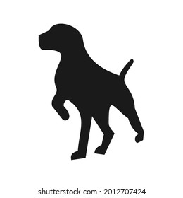 flat logos with pet shop Vector Logo 