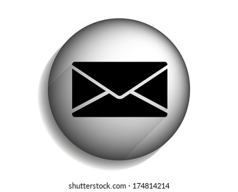 Icono de la sombra larga plana