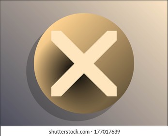 Icono de sombra plana larga de prohibición