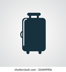 Flat Luggage icon
