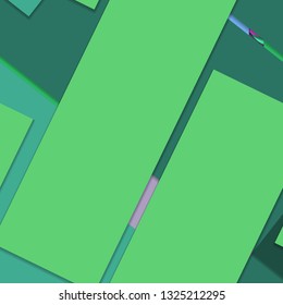 Flat material design - Creative vector trend seamless.