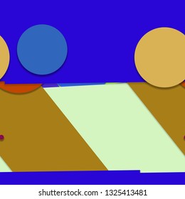 Flat material design - Creative vector trend seamless.