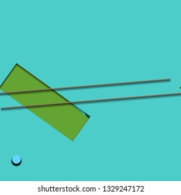 Flat material design - Creative vector trend seamless.