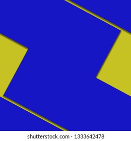 Flat material design - Creative vector trend seamless.