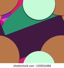 Flat Material Design Creative Vector Trend Stock Vector (Royalty Free ...